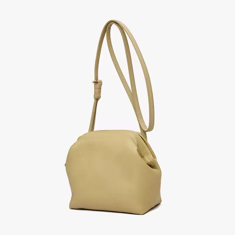 New High Quality Ladies Handbags Genuine Leather Vintage Fashion Sling Small Shoulder Crossbody Bag Women